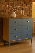 Sango 6-Drawer Wide Chest of Drawers