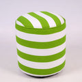 Yanda green stripe Ottoman