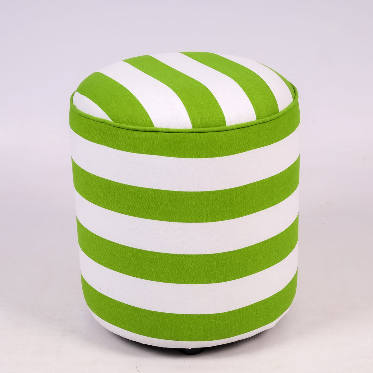 Yanda green stripe Ottoman
