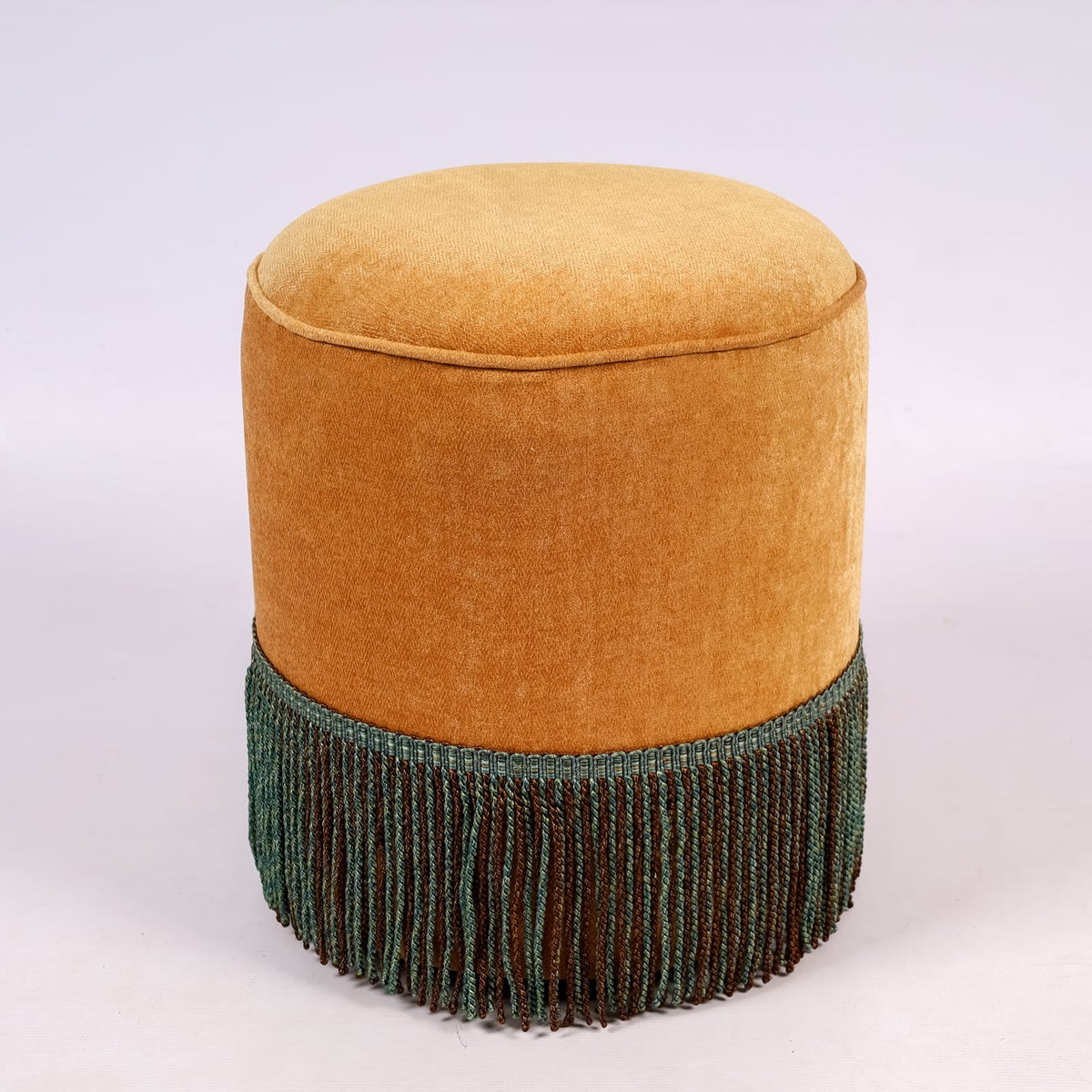 Noza Gold tasseled Ottoman
