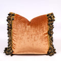 Velvet Rusty Gold- Feather Inner Cushion